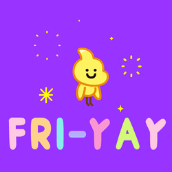 Friday Dance Fri Yay Cute Chick GIF