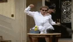 Friday Dance With Dust Broom GIF