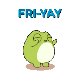 Friday Happy Friday Sticker GIF