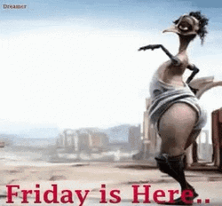 Friday Is Here Funny GIF