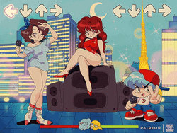 Friday Night Funkin Girlfriend And Boyfriend GIF