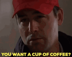 Friday Night Lights Eric Taylor Offering Coffee GIF