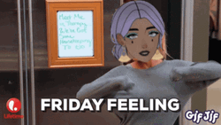 Friday Work Feeling GIF