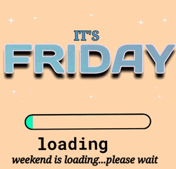 Friday Work Loading GIF