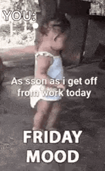 Friday Work Mood GIF