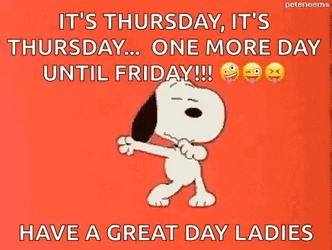 Friday Work Snoopy GIF