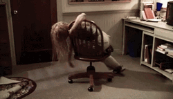 Fried Brain Girl GIF