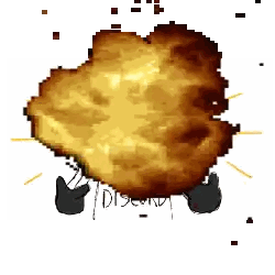 Fried Chicken Explosion With Discord Sticker