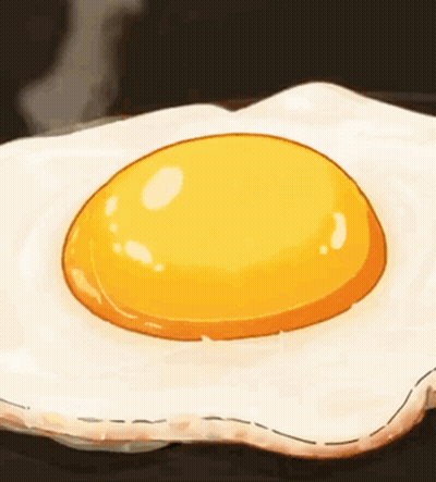 Fried Egg On Pan GIF