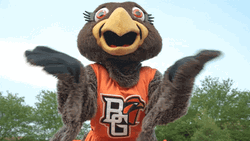 Frieda The Falcon Flying Kiss GIF