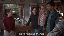 Friend Hug Esther Povitsky Comedy   GIF