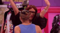 Friend Hug RuPaul Drag Queen GIF