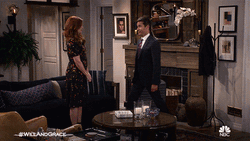 Friend Hug Will And Grace GIF