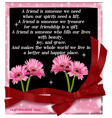 Friend Is Someone We Need Card Sticker