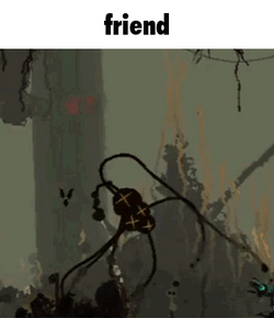 Friend With Long Legs GIF