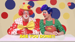 Friendly Clown Show GIF