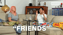 Friends Air Quotes GIF