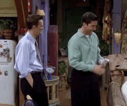 Friends David Schwimmer Butt Slap GIF