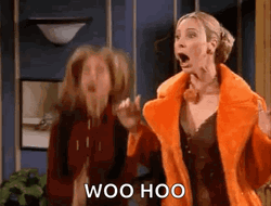 Friends Excited Woooo Cheer GIF