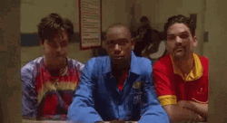 Friends Fist Bump Dave Chappelle Crack Meme GIF