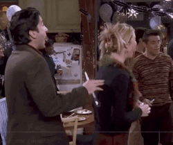 Friends Season 5 Happy New Years GIF