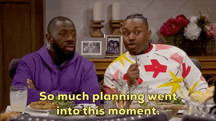 Friends Staged Conversation GIF
