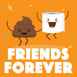 Friendship Day Of Tissue And Poop GIF