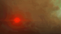 Frieza Coming Out From Smoke GIF