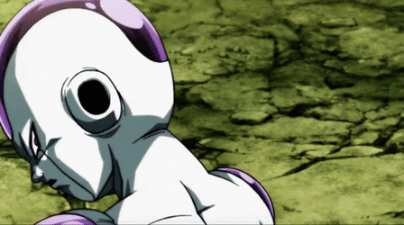 Frieza Getting Dragged GIF
