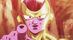 Frieza Pointing Finger GIF