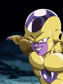 Frieza Powerful Slap GIF