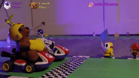 Frieza Toys Racing GIF