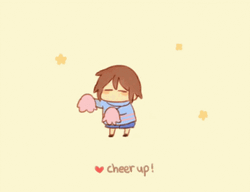 Frisk Cheer Dancing Cheer Up GIF
