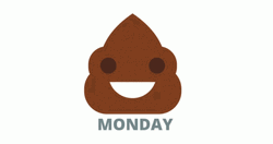 Friyay Flying Emoji Hearts Baby  GIF