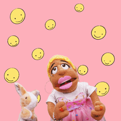 Friyay Happy Dance Puppets Sunnie Dee’s World GIF