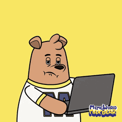 Friyay Leave Work Throw Laptop Max Bear GIF