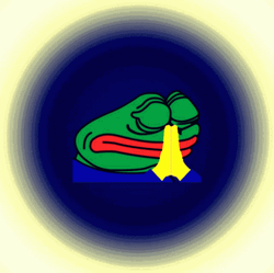 Frog Animation Pray GIF