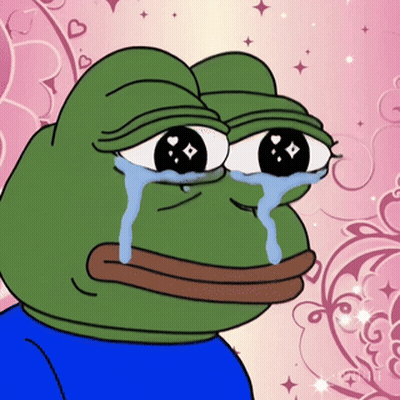 Frog Crying Tears GIF