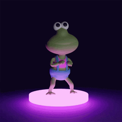 Frog Dancing Bookworm Toy Story 3 GIF