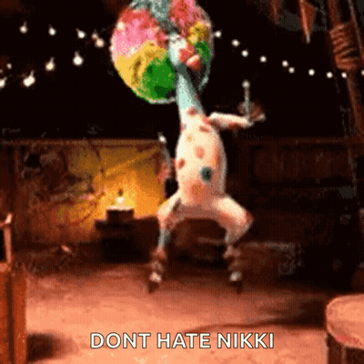 Frog Dancing Dont Hate Nikki GIF