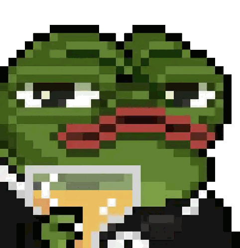 Frog Holding Beer Glass Sticker