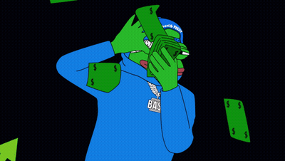 Frog In Blue Hoodie Saying Ase GIF