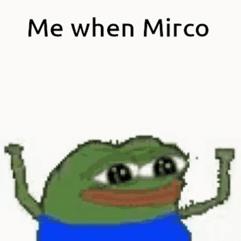 Frog In Blue Shirt Making Funny Face GIF