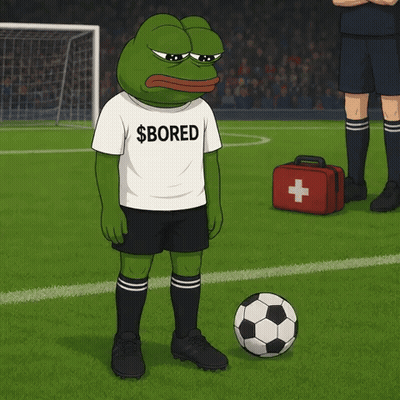 Frog In $ Bored Shirt Soccer Field GIF