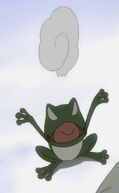 Frog Saying I Have A Huge Wiener GIF