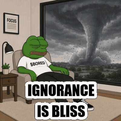 Frog Sitting In Chair Ignorance Is Bliss GIF