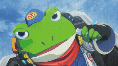 Frog Wearing Blue Hat With S GIF