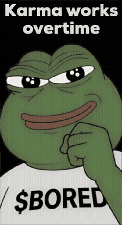 Frog Wearing Shirt Saying $ Bored GIF