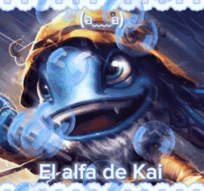Frog With Bubbles And El Alfa De Kai GIF
