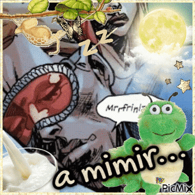 Frog With Mr. Frin Speech Bubble GIF